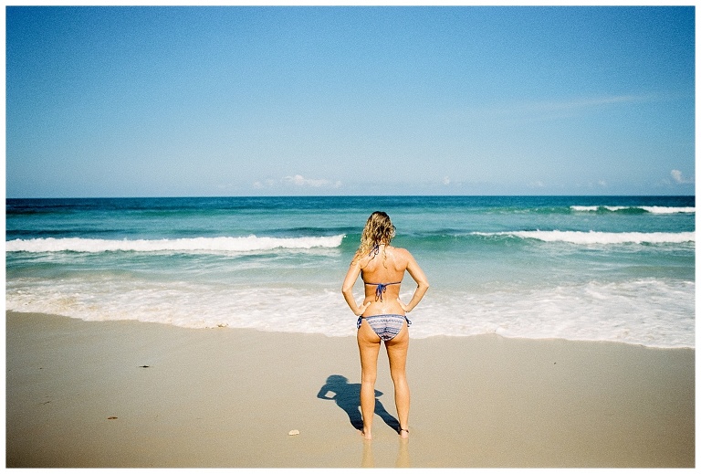 Portrait photos at the beach