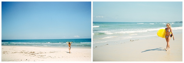 Portrait photos at the beach