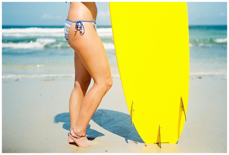 Portrait photos at the beach