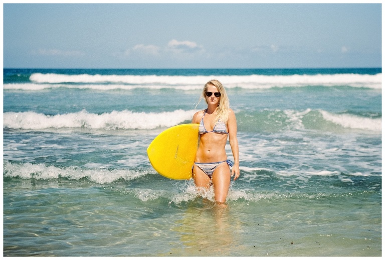 Portrait photos at the beach